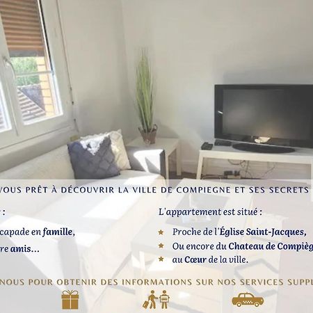 L'Ensoleille De Compiegne - Lumineux & Spacieux Ngoại thất bức ảnh