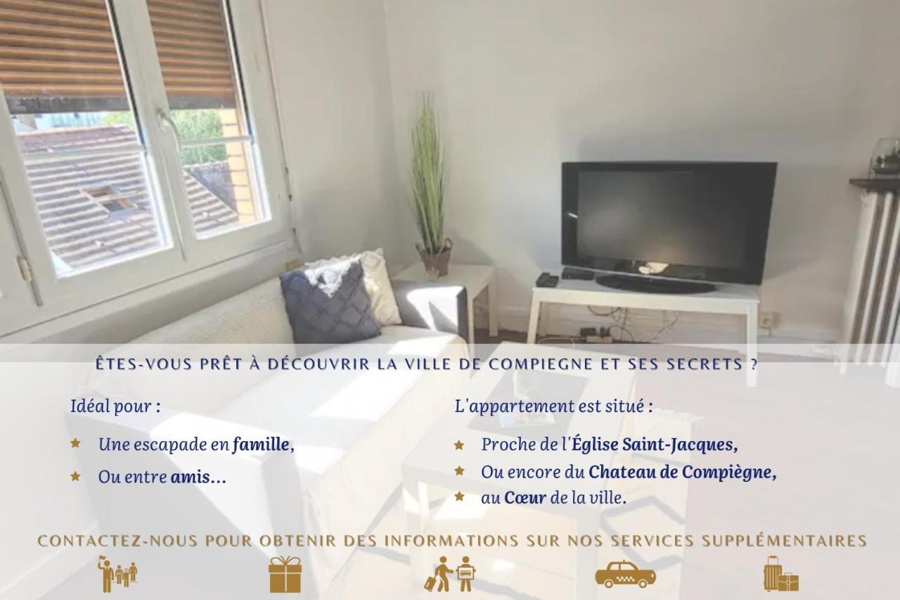L'Ensoleille De Compiegne - Lumineux & Spacieux Ngoại thất bức ảnh